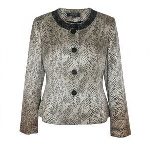 Kasper Cocktail Blazer Gold Size 8